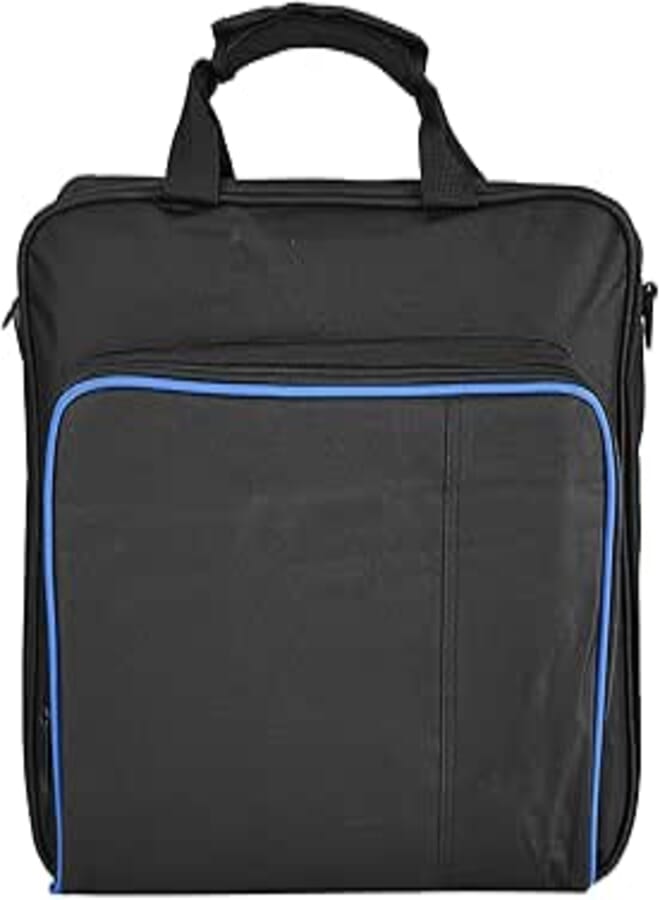Dilwe Bewinner Portable Carrying Bag for PS4 Pro Shockproof Waterproof Nylon Bag with Adjustable Strap for PS4 Pro Travel Storage Carry Case to Protect PS4 Pro